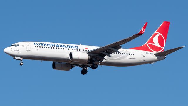 TC-JHO:Boeing 737-800:Turkish Airlines